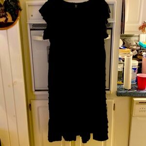 Cute black dress size 0XL new